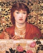 Dante Gabriel Rossetti Regina Cordium (mk28) oil painting on canvas